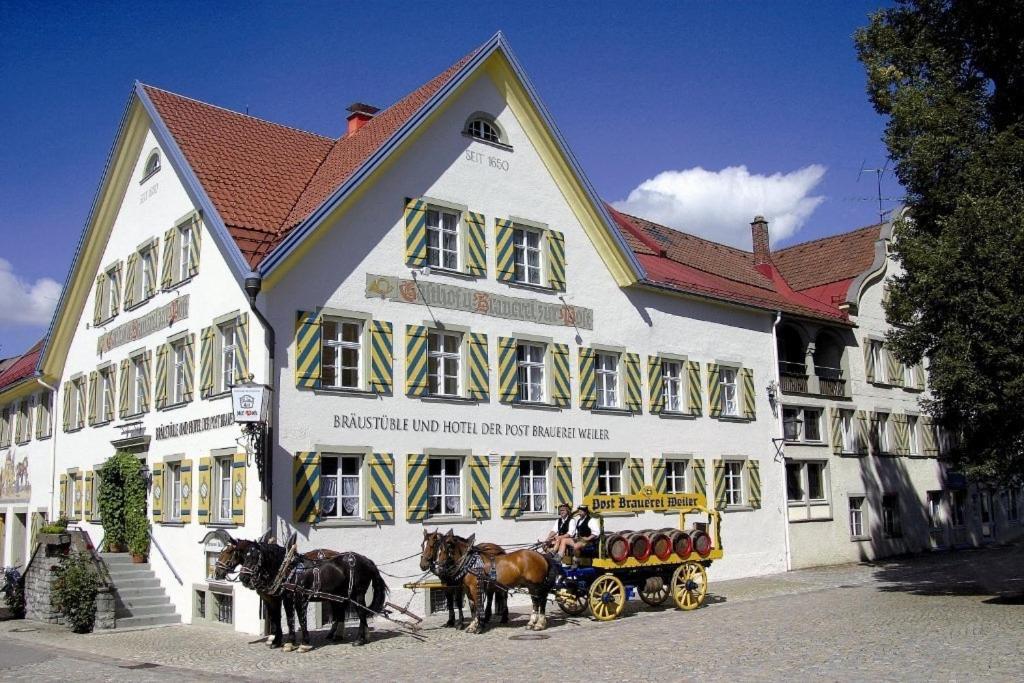Braustueble Und Hotel Zur Post Weiler-Simmerberg Exterior photo